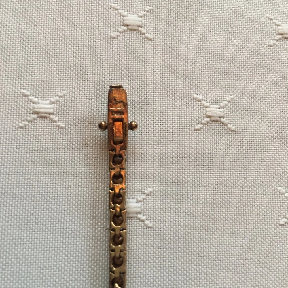 Vintage 14k Gold Tennis Bracelet